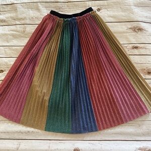 Mini Boden rainbow skirt vguc 7/8